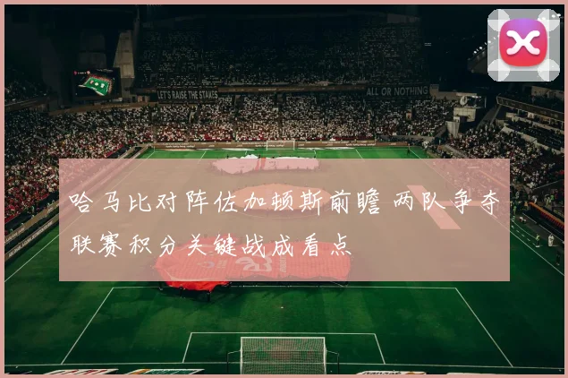 哈马比对阵佐加顿斯前瞻 两队争夺联赛积分关键战成看点
