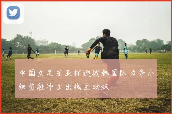 中国女足东亚杯迎战韩国队力争小组首胜冲击出线主动权
